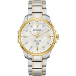 Bulova Multicolour Womens Analogue Watch Marine Star 98P227