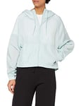 adidas W BOS WV Jacket Sweat-Shirt Femme Green Tint FR: L (Taille Fabricant: L)