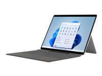 Microsoft Surface Pro Signature Keyboard - Tastatur - med styreplate, akselerometer, lagrings- og ladebakke for Surface Slim Pen 2 - QWERTY - Internasjonal engelsk / kanadisk fransk - platina - kommersiell - med Slim Pen 2 - for Surface Pro 8