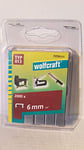 wolfcraft 7056000 Agrafes larges acier trempé Type 013 6 mm Lot de 2000