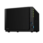 Synology DiskStation DS416play 4-bay 3.5",HW transcoding, DS416PLAY (4-bay 3.5,HW transcoding 1.6GHz DuoCore, 1GB RAM, 2xLAN) - Prise Anglaise