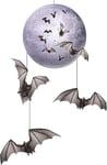 Halloween Party Haunted House Moon Bat Mobile Hanging Room Decoration