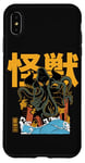 iPhone XS Max Kaiju Kraken Japanese Monster Movie Retro Comic Manga Style Case