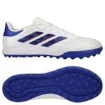 adidas Copa Pure 2 League TF Advancement - Hvit/Lucid Blue/Rød - Turf (TF), størrelse 45⅓