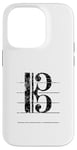 Coque pour iPhone 14 Pro Clef de Ténor (Noir Ancien) Trombone, Violoncello, Cello