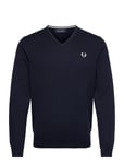 Fred Perry Classic V/N Jumper Marinblå