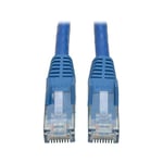 Eaton Câble réseau Cat6 Gigabit Snagless Molded UTP, M/M, Bleu, 60 cm (N201-002-BL)