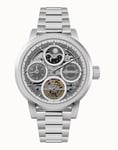 Ingersoll The Arc Silver Skeleton Dial Casual Automatic Men's Watch I16002