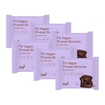 nu3 Brownie protéiné Végan Barre 6x50 g