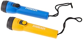 Energizer Eveready Lampe de Poche LED, Lampe Torche Colour Change, Longue Autonomie, Piles Incluses, Lot de 2 [Exclusivité Amazon]