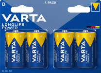 Varta – Longlife Power D 4 Pack (4920121414)