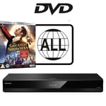 Panasonic Blu-ray Player DP-UB820 MultiRegion for DVD 4K The Greatest Showman