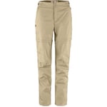 Fjallraven 14200169-118 Abisko Hike Zip-Off TRS W Pants Women's Fossil Size 40/R