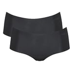 Sloggi Women's 24/7 Cotton Tai C3P Briefs, BLACK, XL