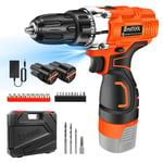 Cordless Combi Drill Electric Screwdriver Small Hand Drill Li-ion Battery 16.8V