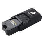 Corsair (CMFSL3X1-32GB) Flash Voyager Slider X1 32GB USB 3.0 Capless Sliding Flash Drive, Black