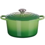 Le Creuset - Rund dyp støpejernsgryte 5L bamboo