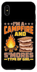 iPhone XS Max I'm A Campfire And S'mores Type Of Girl Campsite Fun Case