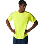 Asics Men's Icon Short Sleeve Top Sour Yuzu/French Blue, XS