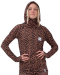 Eivy Icecold Hood Top W Leopard (Storlek XL)