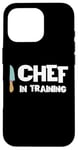 Coque pour iPhone 16 Pro Chef en formation – Débutant en cuisine – Future Cook