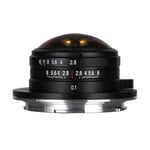 Laowa 4mm f/2.8 Circular Fisheye Lens For Nikon Z. Sort