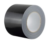 Ruban adhésif toilé-Duct tape Gaffer Noir-100 mmx50 m-1 rouleau-résistant,imperméable-pour réparer,fixer,assembler,renforcer,étanchéifier