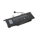 Batterie Li-Polymère 7,6V 6500mAh pour Dell Latitude 7400 2-in-1, NF2MW