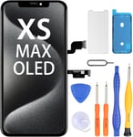 Écran Pour Iphone Xs Max Oled [Non Lcd] Écran Retina Fhd 6,5"" De Rechange Cof Touch Screen Digitizer Avec Kits D'outils De Réparation, Protection D'écran (Truetone Programmable)