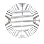 Grille Acier Pour Barbecue Charbon - Cook'in Garden - Grille ronde - Ø 55 cm