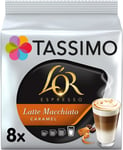 Tassimo L'OR Caramel Latte Macchiato Coffee Pods x8 Pack of 5, Total 40 Drinks