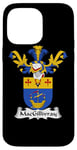 Coque pour iPhone 14 Pro Max Armoiries MacGillivray - Blason de la famille