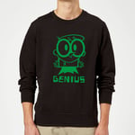 Dexters Lab Green Genius Sweatshirt - Black - XL