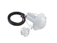 ESYLUX MD-C360i/12 mini, Passiv infraröd (PIR) sensor, Kabel, 12 m, Tak, inomhus, Vit