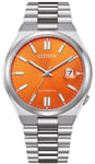 Citizen NJ0151-88Z Tsuyosa Collection Orange/Guldtonet stål Ø40 mm