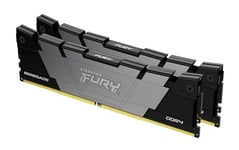 Kingston FURY Renegade 16GB 3600MT/s DDR4 CL16 DIMM (Kit of 2) Desktop Gaming Memory - KF436C16RB2K2/16