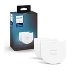 Philips Hue Module d'interrupteur mural Pack de 2 Blanc fonctionne avec Alexa...