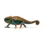 Figurine Caméléon , Figurine qui change de couleur avec la chaleur, jouet pour enfants dès 3 ans - Schleich 14858 WILD LIFE