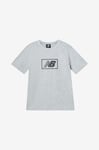 New Balance - T-shirt NB Essentials Logo Tee - Grå