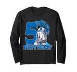 Star Wars R2-D2 Boop Beep Beep 5th Birthday Long Sleeve T-Shirt