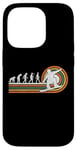 Coque pour iPhone 14 Pro Retro Snowboard Evolution Bottes de Snowboard Sports Lovers