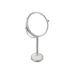 Miroir Rond sur pied Grossissant Acier Chromé MSV