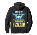 In Memories of my Husband, My Husband Is My Guardian Angel Pullover Hoodie