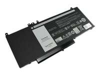 Coreparts - Batteri Til Bærbar Pc (Tilsvarer: Dell 08V5gx, Dell 0R9xm9, Dell 6Mt4t, Dell 8V5gx, Dell G5m10) - Litiumion - 4-Cellers - 5.2 Ah - For Dell Latitude E5450, E5550