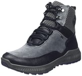 ARA Femme Hiker Bottine, Bleu Graphite Noir argenté, 38.5 EU Large