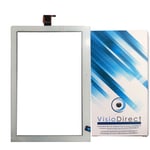 Visiodirect® Vitre Ecran Tactile Pour Lenovo Tab 2 A10-30 X30f 10&#34; Tablette Blanc