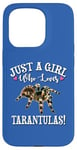 Coque pour iPhone 15 Pro Girl Who Loves Tarantula Lover