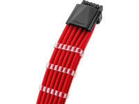 Cablemod Rt-Series Pro Modmesh 12Vhpwr Till 3X Pci-E Kabel För Asus/Seasonic - 60Cm, Röd