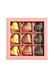 9pc Rigid Box - Heart Truffles