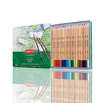 Derwent Academy Watercolour Pencils, Set of 24 in Tin, Multicolour Artist’s Pencils, Ideal for Wet or Dry Colouring, Drawing & Illustration, Premium Hobbyist Quality, 2300226